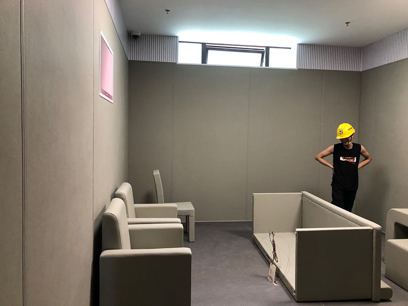 審訊室防撞軟包顏色選取及案例展示